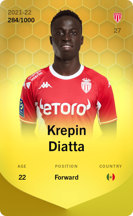 Krepin Diatta 2021-22 • Limited 284/1000