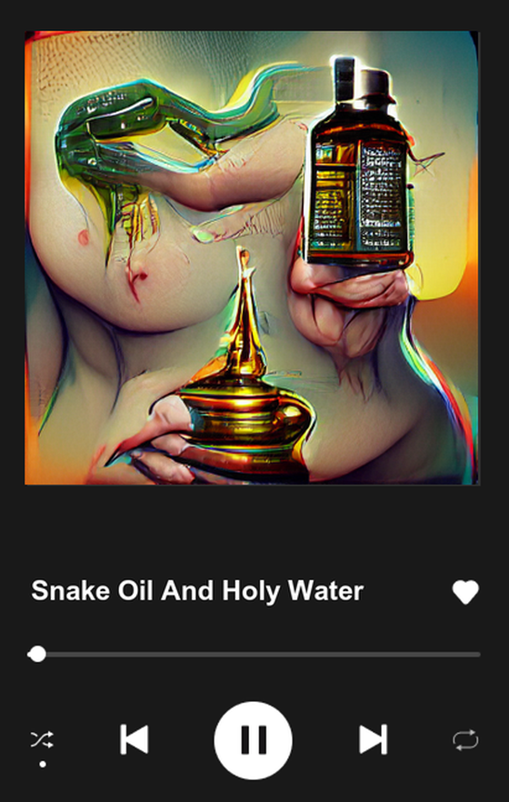 Snake Oil And Holy Water