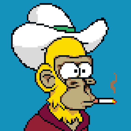 Pixel Simp Ape YC #2143