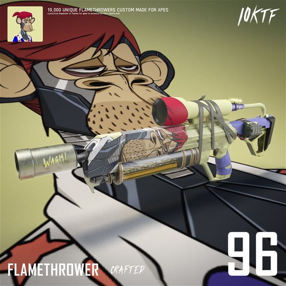 Ape Flamethrower #96