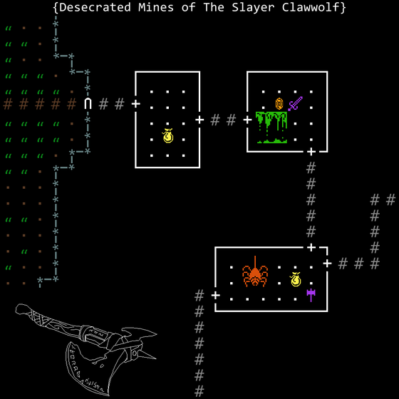 Desecrated Mines of The Slayer Clawwolf 