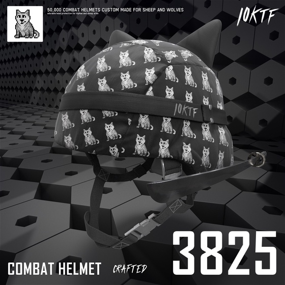 Wolf Combat Helmet #3825