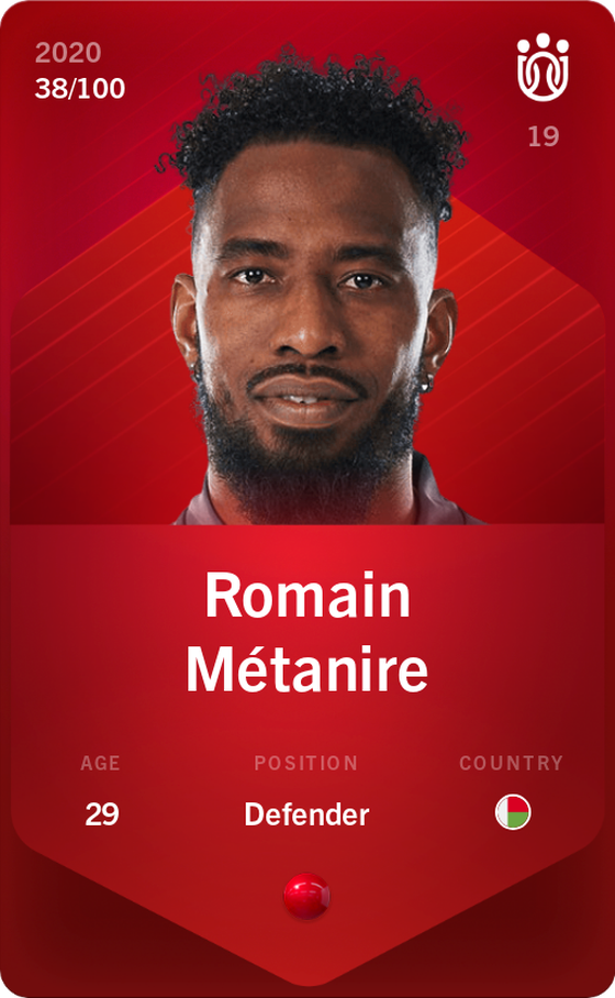 Romain Métanire 2020-21 • Rare 38/100