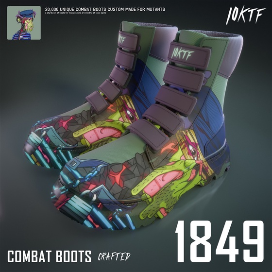 Mutant Combat Boots #1849