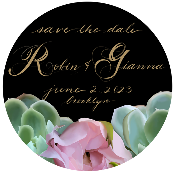 Robin and Gianna's Wedding Save the Date