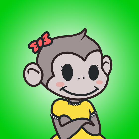 Simple Monkey Girl #3335