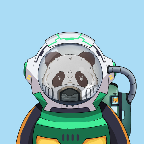 Panda Astronaut Club #539