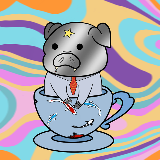 Lucky Teacup Piggy Club #1760