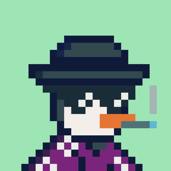 8bit Penguin Chad #96