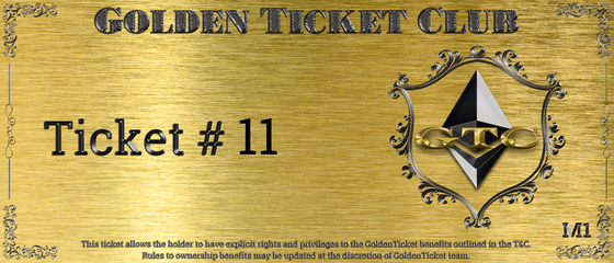 Golden Ticket Club #11