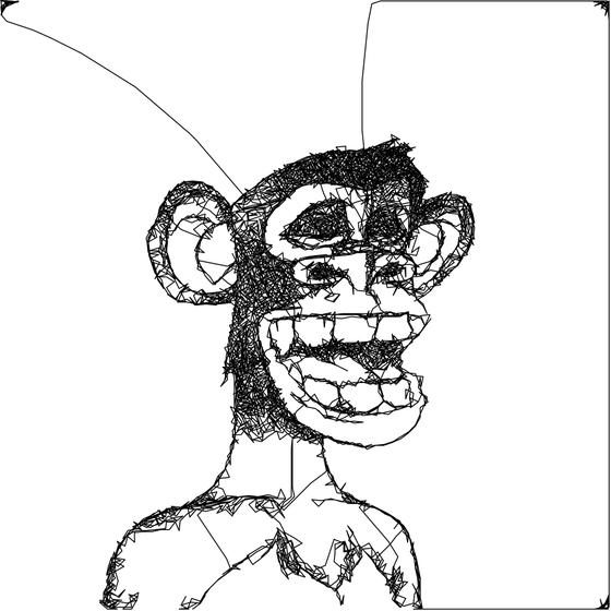 Scrubby Ape Artwork #1741