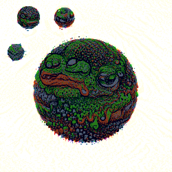 MELTING PEPE PLANET