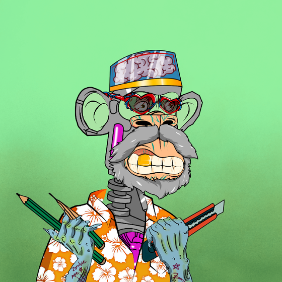 Zombie Ape Artist #129