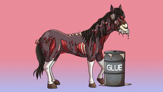 Glue Factory Horse #6492