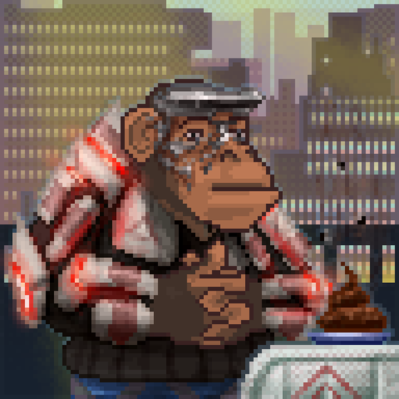 Cyberpunk Ape Executives #661