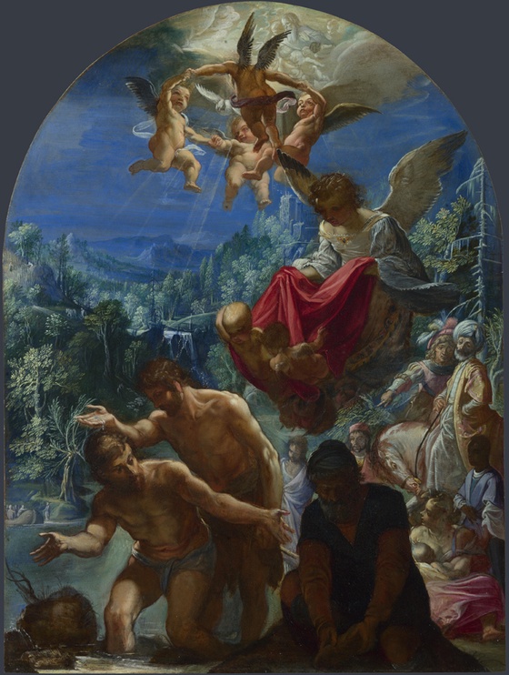 #10 0011 Adam Elsheimer - The Baptism of Christ