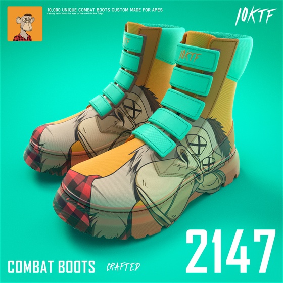 Ape Combat Boots #2147