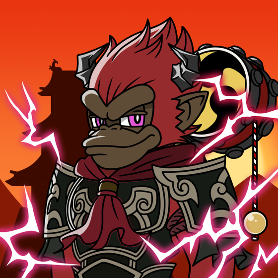 Neo Samurai Monkey #1141