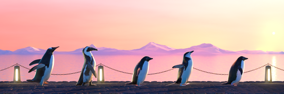 Five Penguins #1391