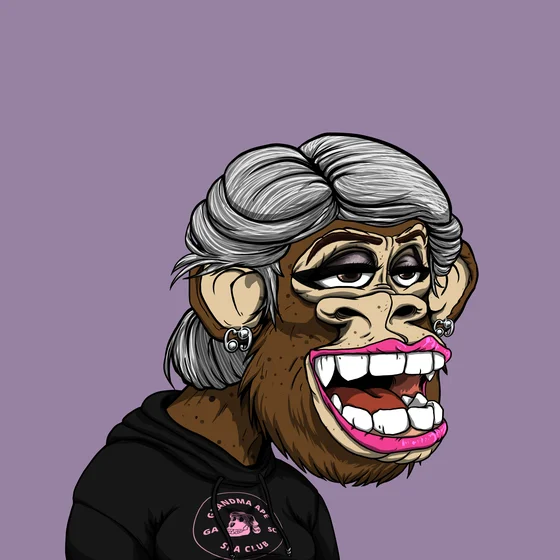 Grandma Ape Spa Club #1533