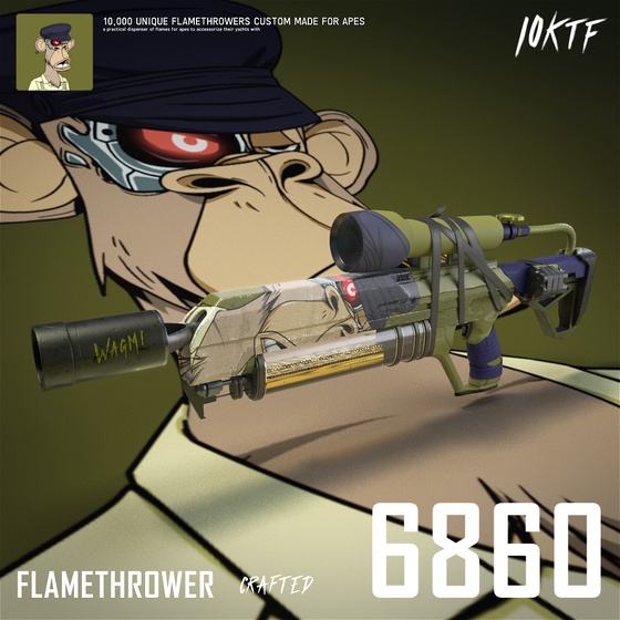 Ape Flamethrower #6860