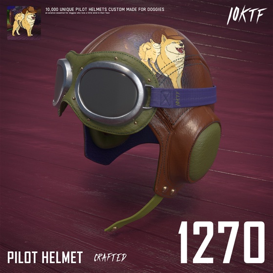 Kennel Pilot Helmet #1270