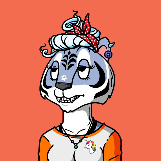 Grouchy Tigress Social Club #1398