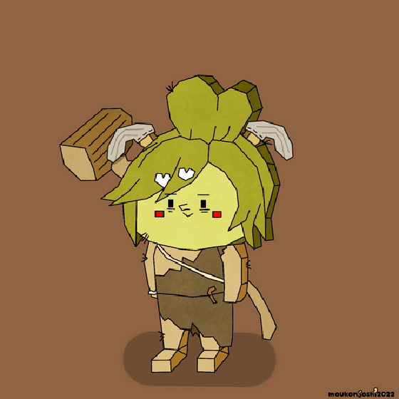 Hammer Goblin Hair Root Girls