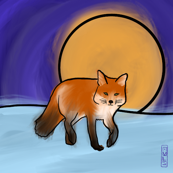 Running Fox