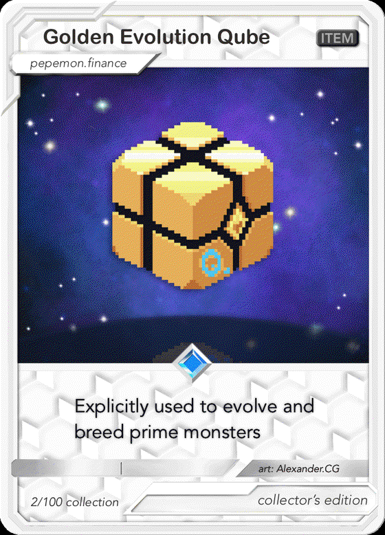 Golden Evolution Qube