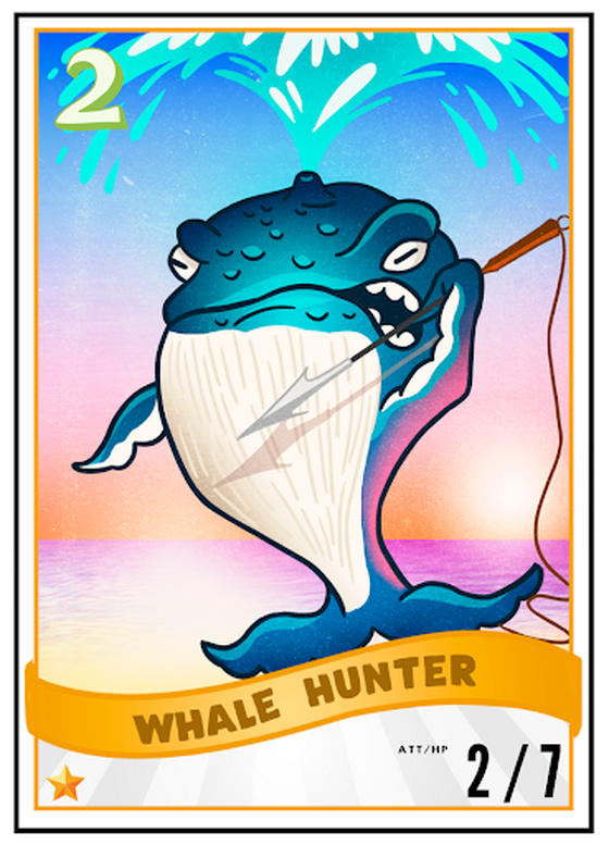 /DRM/ 1st Edition - Whale Hunter [ultra-rare]