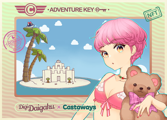 DigiDaigaku Genesis Adventure Key Castaways #1787 - Tomoka