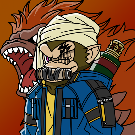 Neo Samurai Monkey #2212