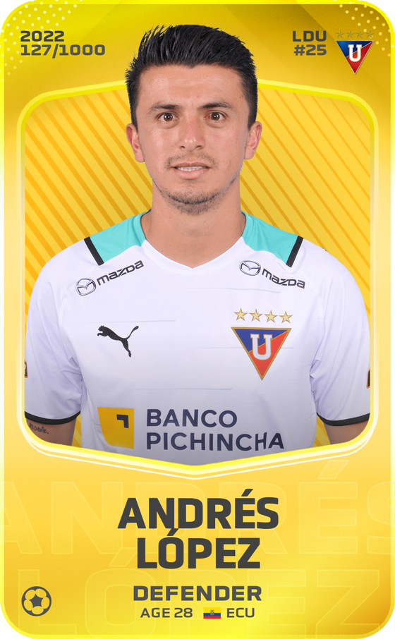 Andrés López 2022-23 • Limited 127/1000