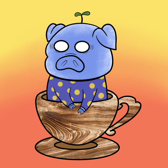 Lucky Teacup Piggy Club #224