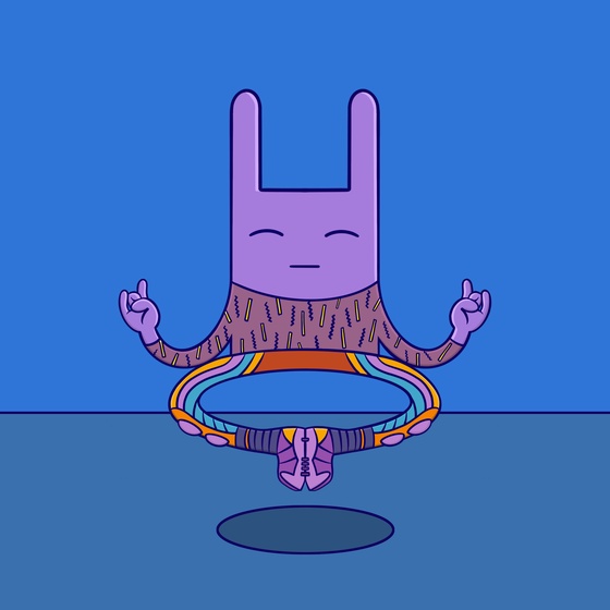 Meditation Rabbit #120