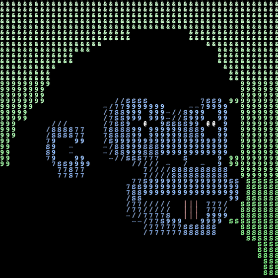 Ascii CyberKong #100