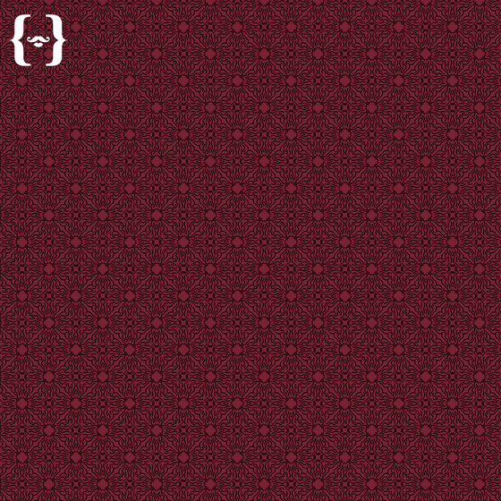 Rhombs Bordeaux Pattern