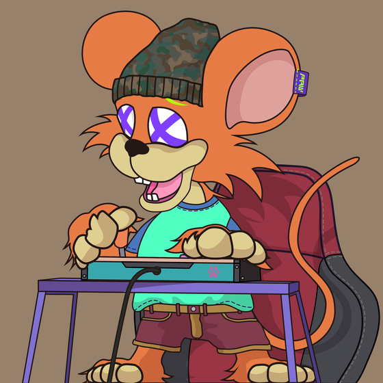 PAW THE HYPER RAT #172