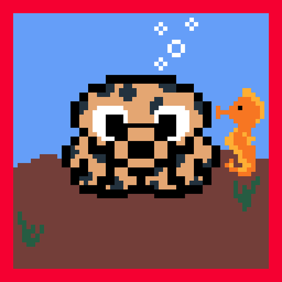 Pixel Squid #1863