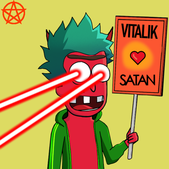 Satan Loves NFTees #1738