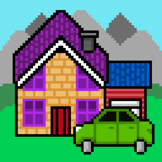 Pixel MetaHouse #1018