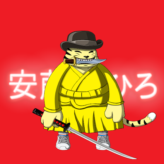 SamuraiCats by Hiro Ando #4248