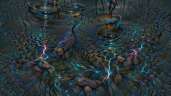 ELECTRIFIED FANTASY POND WATER ELEMENT