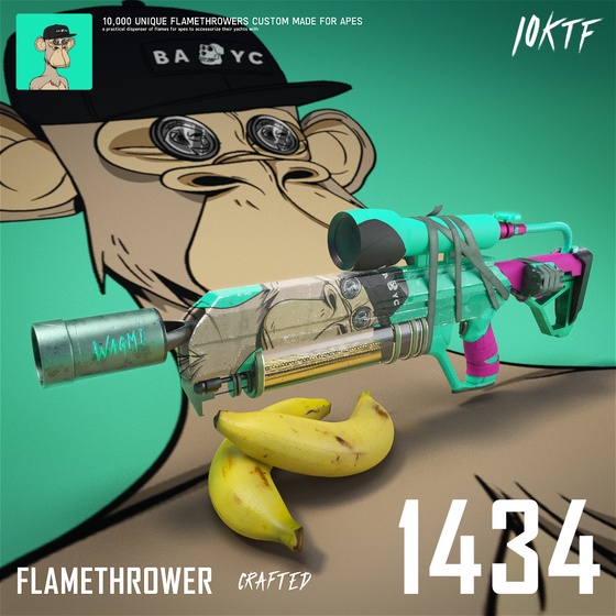 Ape Flamethrower #1434