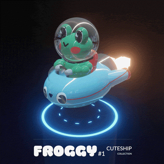 04 LITTLE FROGGY #1 (CUTESHIPS COLLECTION)