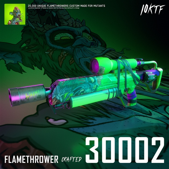 Mutant Flamethrower #30002