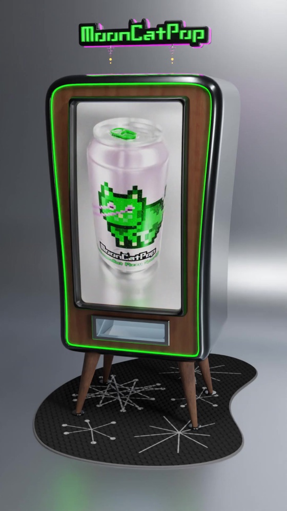 Catsymalist Fizzy Sparkle Vending Machine