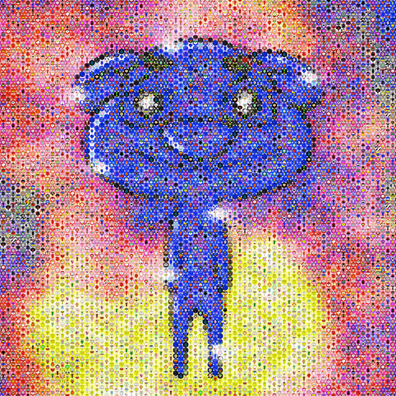 Crypto Baby Animals Mosaic #4271