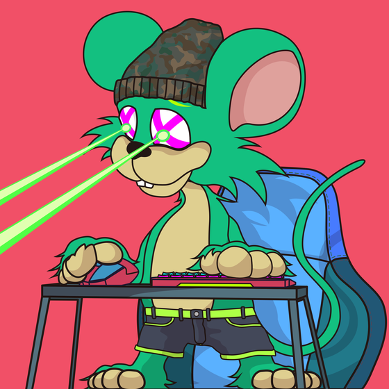 PAW THE HYPER RAT #467